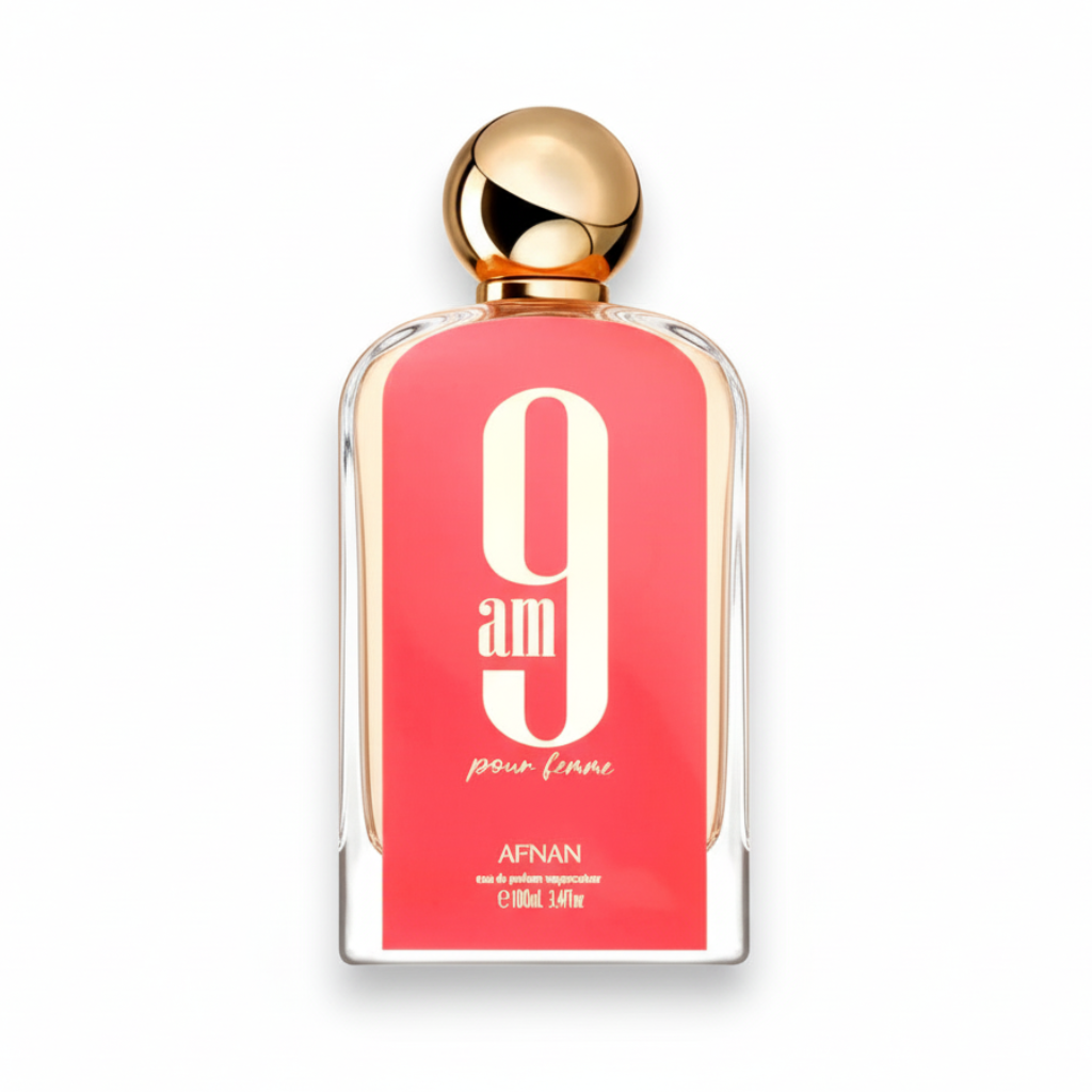 Afnan 9 AM Pour Femme Eau de Parfum 100ml - Luxury Women's Fragrance Bottle