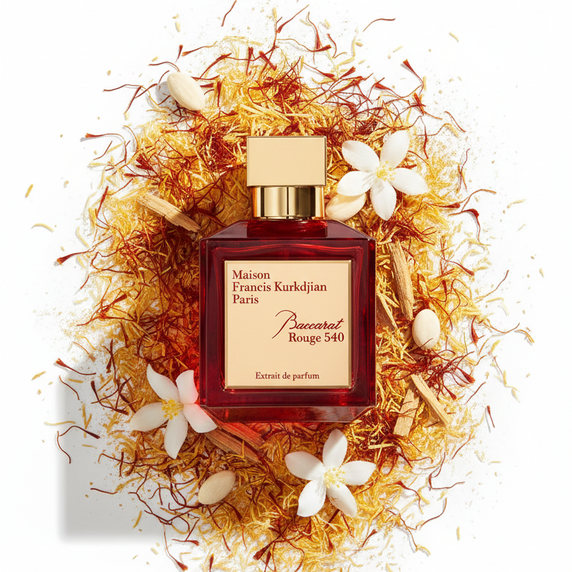 Baccarat Rouge 540 on Notes