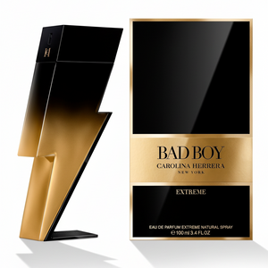 Carolina Herrera Bad Boy Extreme Eau de Parfum 100ml - Luxury Men's Fragrance Bottle