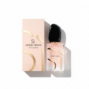 Giorgio Armani Si with soft pink packaging box - designer women's perfume 100ml