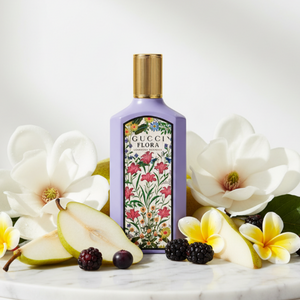 Gucci Flora Magnolia Lifestyle with Flowers