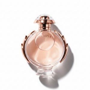 Paco Rabanne Olympéa 80ml - elegant rounded bottle with rose gold wings detail, luxury women's eau de parfum