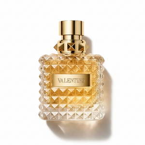 Valentino Born In Roma The Gold with gold geometric box - designer women's perfume 100ml