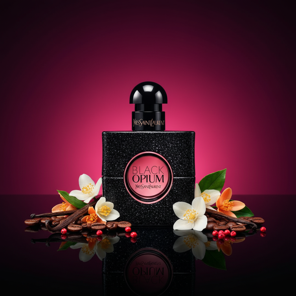 YSL Black Opium - Dramatic Coffee
